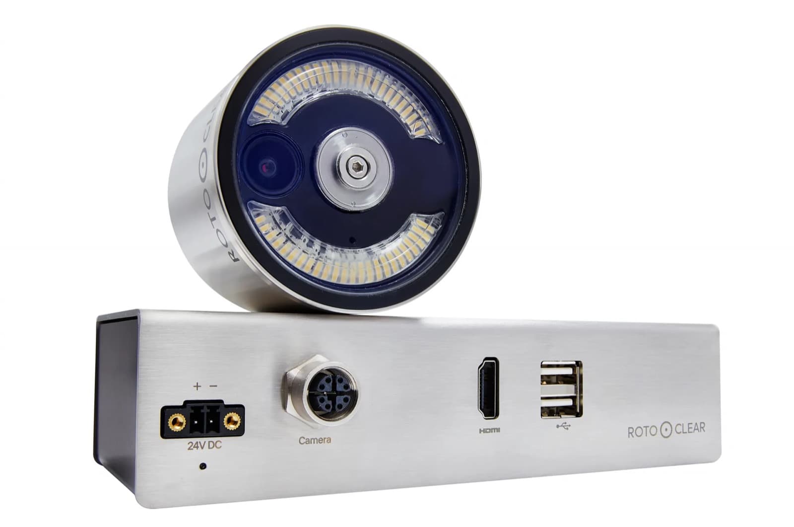 Rotoclear C Basic camera head and control unit