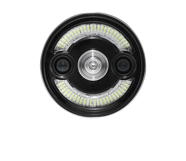Rotoclear F1 + F2 combined camera head — dual lens with LED ring illumination