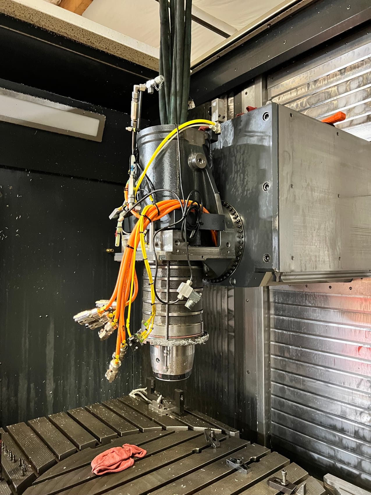 Spindle pulled from a DMG MORI machine